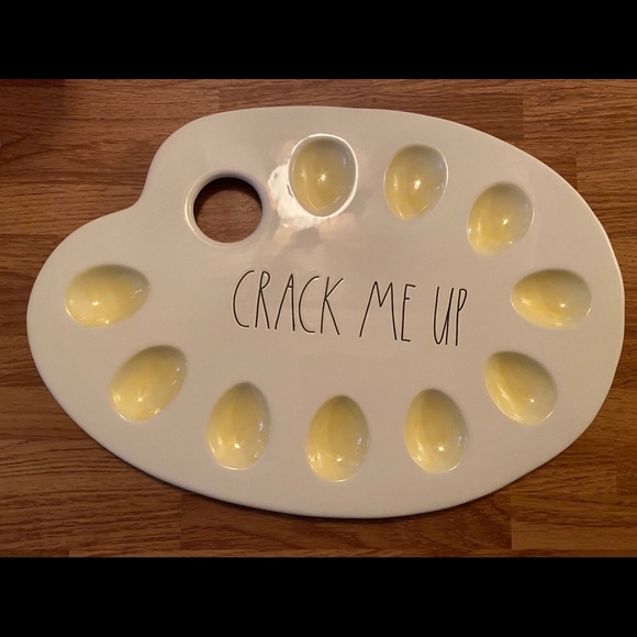 Rae Dunn Other - Rae Dunn CRACK ME UP Egg Holder